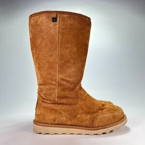 Bearpaw Kimella Brown Boots Suede Faux Fur Winter Comfort Shoes Women’s Size 11